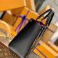 M45659 ONTHEGO PM tote bag monogrm empreinte leather black