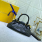 LV Monogram Clutch Black