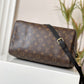 Speedy 30 M48284 Monogram Canvas Real Leather Trim Travel bag