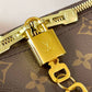 Speedy 30 M48284 Monogram Canvas Real Leather Trim Travel bag