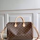 M41111 SPEEDY BANDOULIERE 35 Monogram Canvas Real Leather Trim
