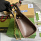 GC693724 shoulder bag blue/pvc?white/pvc?coffee brown/pvc Leather