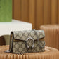 GC476432 shoulder bag Leather grey?black