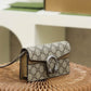 GC476432 shoulder bag Leather grey?black