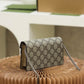 GC476432 shoulder bag Leather grey?black