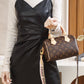 M45957 Speedy Bandouliere 20 Bag monogram real leather trim