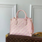 M46270 Onthego Monogram Empreinte 25cm green